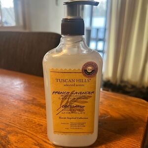 Tuscan hill body wash.